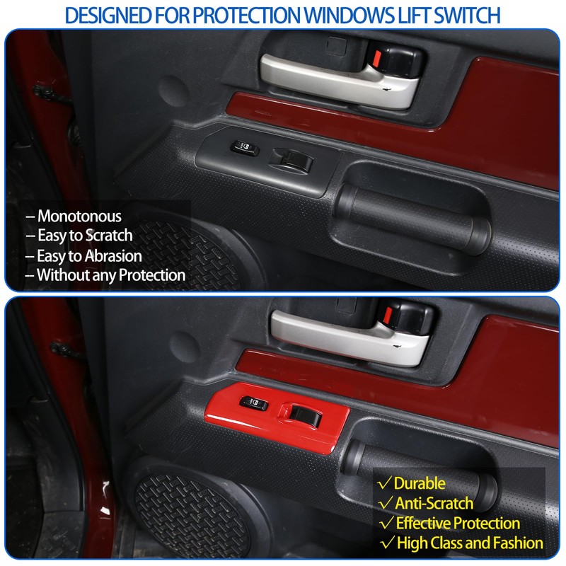 Fit for Toyota FJ Cruiser 2007-2021 ABS Window Lift Switch
