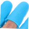 Baluue 3sets Gaming Finger Sleeve Non-slip Finger Covers Protection for