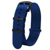 TStrap NATO Watch Strap Nylon - Blue Soft Watch Band