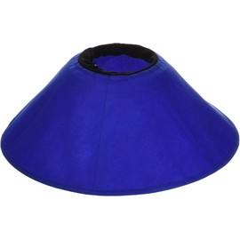 KVP EZ Soft Pet Cloth Recovery Collar, M Size Fits 7" to 15" Neck/6.5" Depth