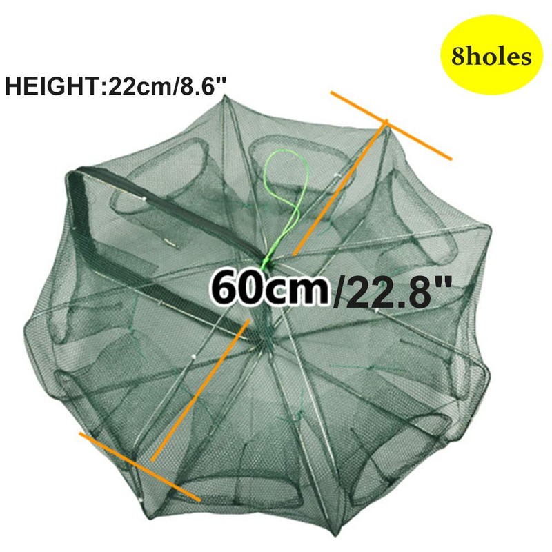 HunterBee Trampa de cebo plegable para cangrejo cangrejo cangrejo peces