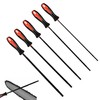 5 Pcs Chainsaw Files, Chainsaw Sharpener File, Professional Round Chain