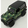 Kinsmart Pull Back Jeep Wrangler Camo 2018 - One Colour