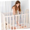 Kisangel 2 Pack Playpen Pull up Rings Soft Child-Friendly Learning