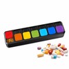 Pill Organiser 7 Day Pill Box Sliding Lid 7 Daily