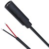 tunghey 2Pack Replacement 3.5mm Female Jack to Bare Wire Open