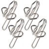 Heavy Duty Metal Curtain Drapery Hooks (50 Pack) Curtains, Drapes,