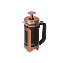 La Cafetière Roma Stainless Steel Cafetière, Three Cup, Copper, Gift Boxed