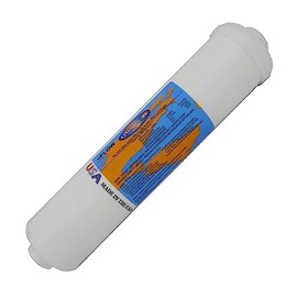 IPW Industries Inc-Omnipure - K5640-CC - 12" x 2.5" T40 GAC Coconut Carbon Inline Filter 3/8" NPT