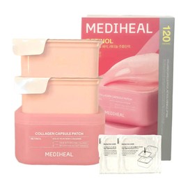 Mediheal (Renewal) Mediheal Retinol Collagen Capsule Patch, 2 Packs, 60 Packs / (리뉴얼) 메디힐 레티놀 콜라겐 캡슐 패치, 2개, 60개입
