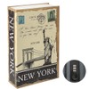 Parrency Diversion Book Safe with Combination Lock, Secrect Hidden Safe