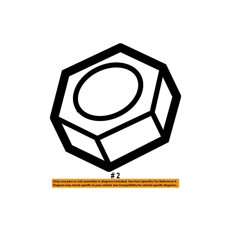 Genuine GM Nut Part No. 3535261