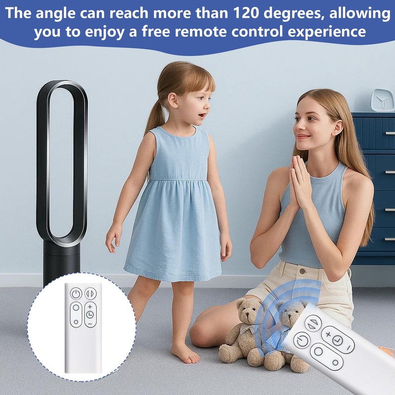 Replacement Dyson Fan Remote for Dyson Cool Tower Fan, Compatible