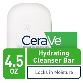 CeraVe CeraVe Hydrating Cleanser Bar - Soap-Free Body and Facial Cleanser with 5% Moisturizing Cream - 4.5 Ounce Bar