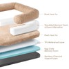 EHEYCIGA EHEYCIGA Foldable L Dog Bed, Faux Fur Fluffy Dog