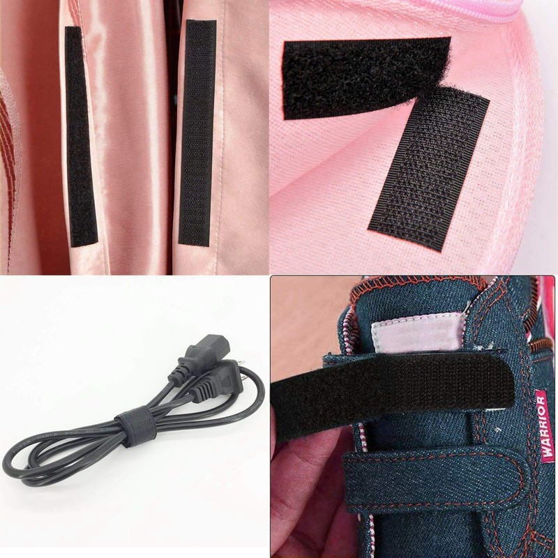 IHKFILAN 5 Yards Sew On Hook and Loop Tape Fastening