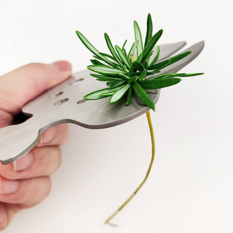 Premium Stainless Steel Herb Stripper, Leaf Stripper Tool for Kale,