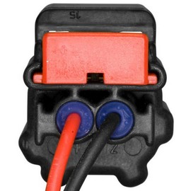 Dcmr Windshield Washer Pump Connector Pigtail Wiring Edge Sable Alternate Number with Headlight Washers W/O Headlight Washers 1L2Z-14489A-A 1L2Z-14489B 3U2Z-14S411-EKA 3U2Z-14S411-EKB 4U2Z-14S411-RA