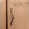 Brainerd 5" Square Foot Arch Handle Drawer Pull Brushed Bronze