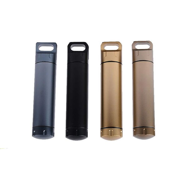 BE-TOOL Waterproof Seal Bottle Double Ends EDC Container Aluminum EDC