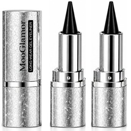 MooGlamor 2 Pcs Black Eyeliner Gel Pen Eyeshadow Stick