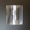 Pack of 3 Transparent Clear Plastic Acrylic 64mm Continuous Piano
