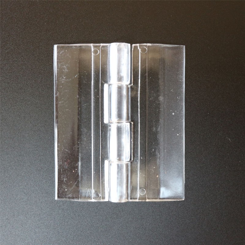 Pack of 3 Transparent Clear Plastic Acrylic 64mm Continuous Piano