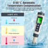 flintronic 4-in-1 PH Meter, PH/TDS/EC Temperature Tester with Backlight, 0-14