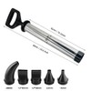 Mortar Pointing Grouting Gun, Cement Caulking Pump with 5 Nozzles