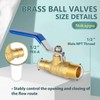 2 Pcs Niikappu Ball Valve 1/2" Pex A x 1/2"