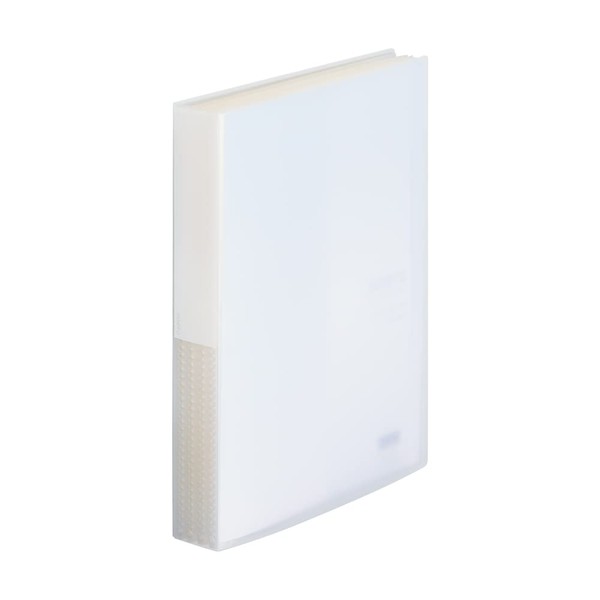 Lihit Lab SOERU N8104-1 Clear Book, A4, 80 Pockets, Frost Clear