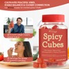 Spicy Blocks,Vegan Spicy Hot Peach Gummies for Men & Women-
