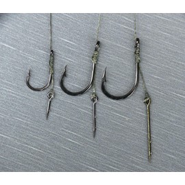 Haldorado SpéciMethod Rig 1, Barbed Hook Size 12, 8 cm Braided Line, 10 mm Bait Needle, Fine Fishing Rig