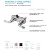 Laguna Brass 3220CP RV/Motorhome Two Handle Non-Metallic Shower Diverter Valve,