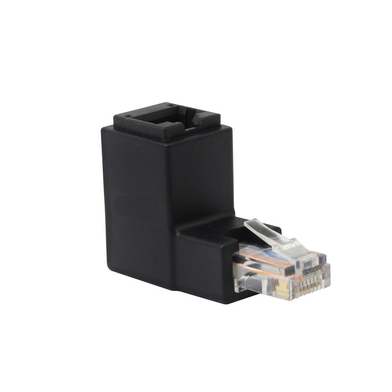 SinLoon RJ45 Crossover Adapter Cat6 Cat5e Ethernet RJ45 Male Female
