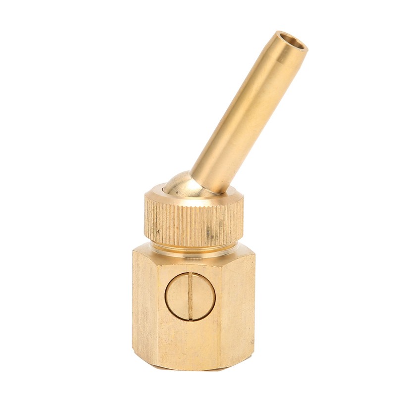 Female Thread Fountain Nozzle Brass Adjustable Water Spray Head with