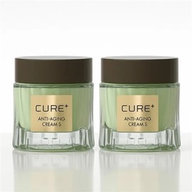 [Wellbeing Warehouse] Kim Jeong-moon Aloe Cure Anti-Aging Cream S 50g 2pcs / [웰빙창고] 김정문알로에 큐어 안티에이징 크림S 50g 2개