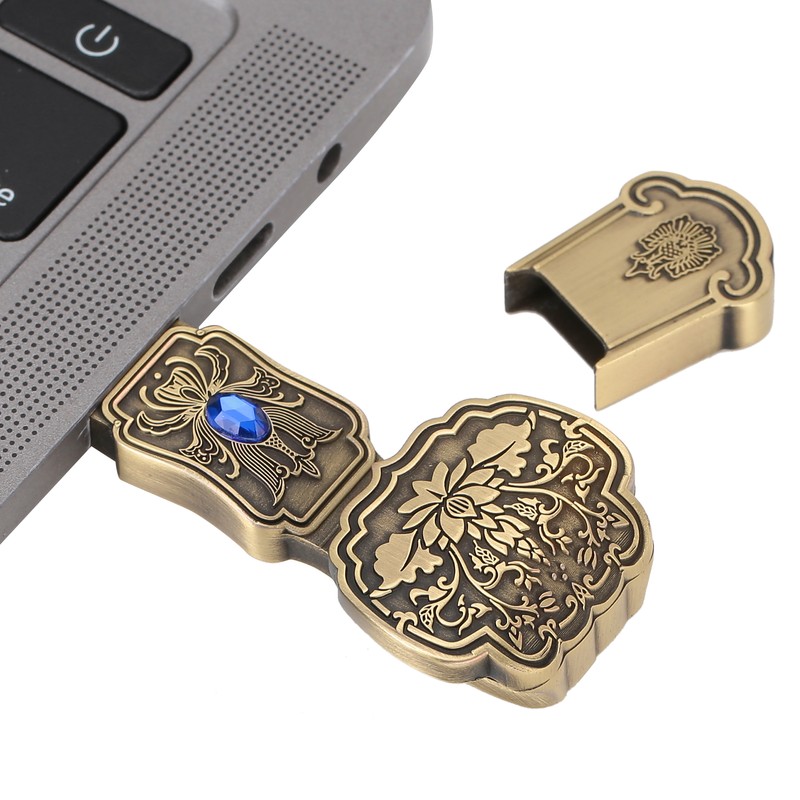 USB 2.0 Flash Disk Chinese Style U Disk Portable Waterproof