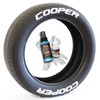 Tire Stickers Cooper Tire Lettering - Permanent DIY Glue-On Tire