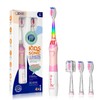 SEAGO Kids Electric Toothbrush with 2 Mins Timer and 4