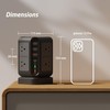 Power Strip Tower Surge Protector Multiple 12 Outlets(8xAC,3xUSB A,1xPD20W USB