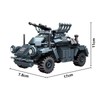 Military Armored Vehicle Building Block Model Kits, Small Brick Construction