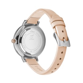 s.Oliver Women's Analogue Quartz Watch, pink - SO-3474-LQ