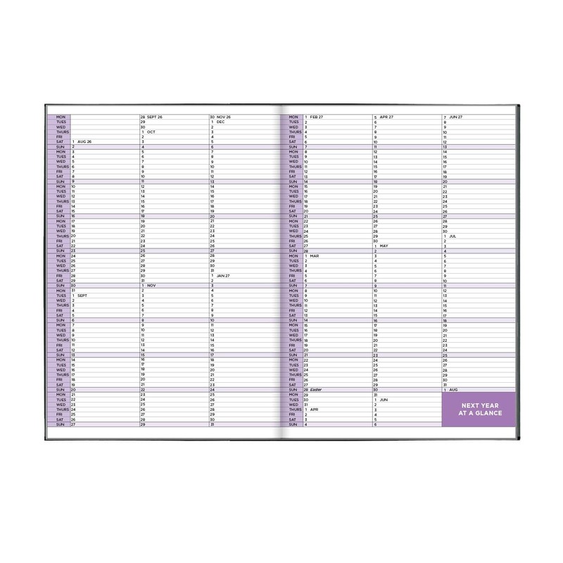 Academic Diary 2025-2026 A4 Week to View by Pirongs |