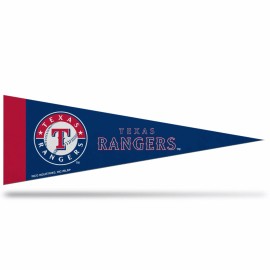 Rico 2 Texas Rangers Middleman Pennants. Felt. 14-1/2" x 5".    #142