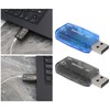4 x USB 5.1 External Stereo Sound Cards with Headphone
