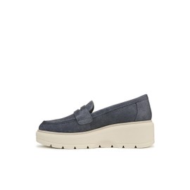 Dr. Scholl's Womens Nice Day Max Loafer Blue 8.5 M