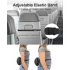 Luxtude Inflatable Lumbar Pillow for Airplane Travel, Lumbar Support Pillow