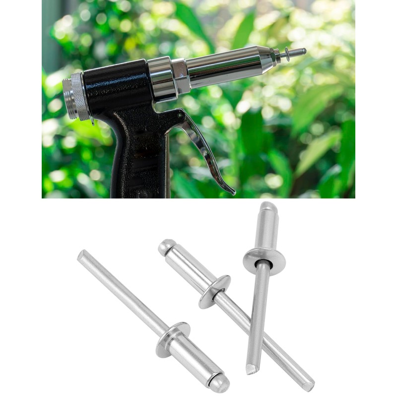 QWORK Stainless Steel Blind Rivets, 500 Pcs 3/16" x 1/2"