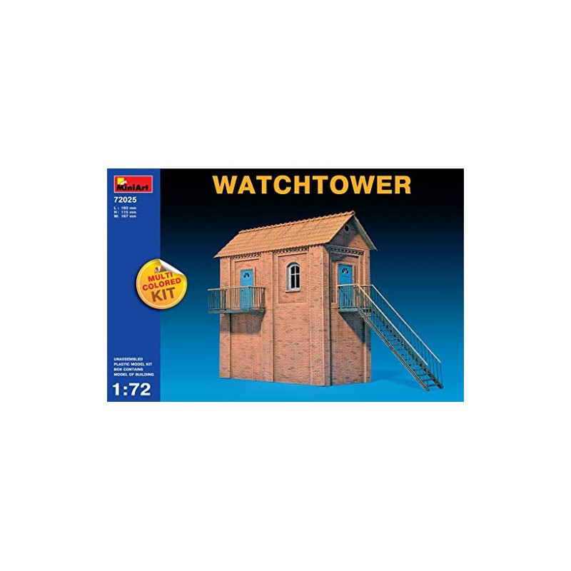 MiniArt 1:72 Scale Watchtower Plastic Model Kit